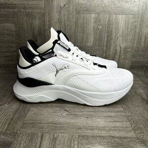 Puma Softride Mayve Women's size 9.5 White Black Running Shoes